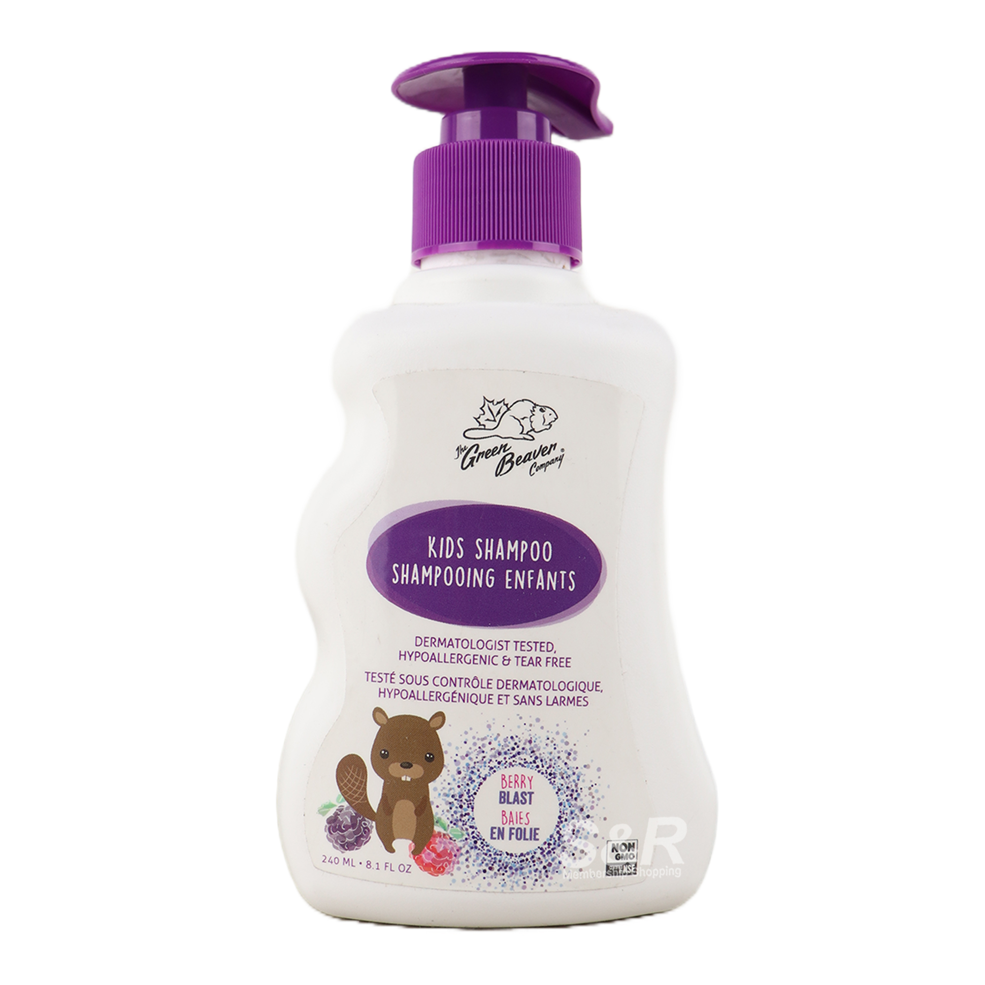 The Green Beaver Company Kids Shampoo 240mL The Green Beaver Company Kids Shampoo 240mL